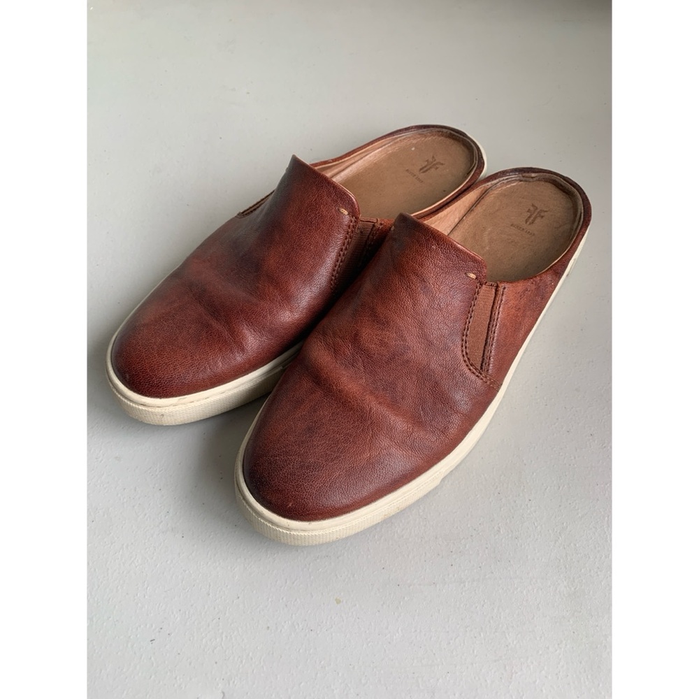 Frye Ivy Mule Slip On in Cognac Women’s Size 8.5